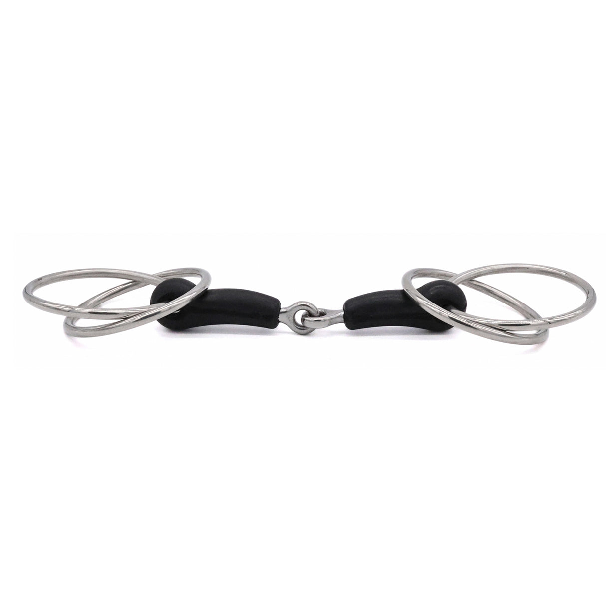 Jake Adams Wilson Rubber Snaffle Bit