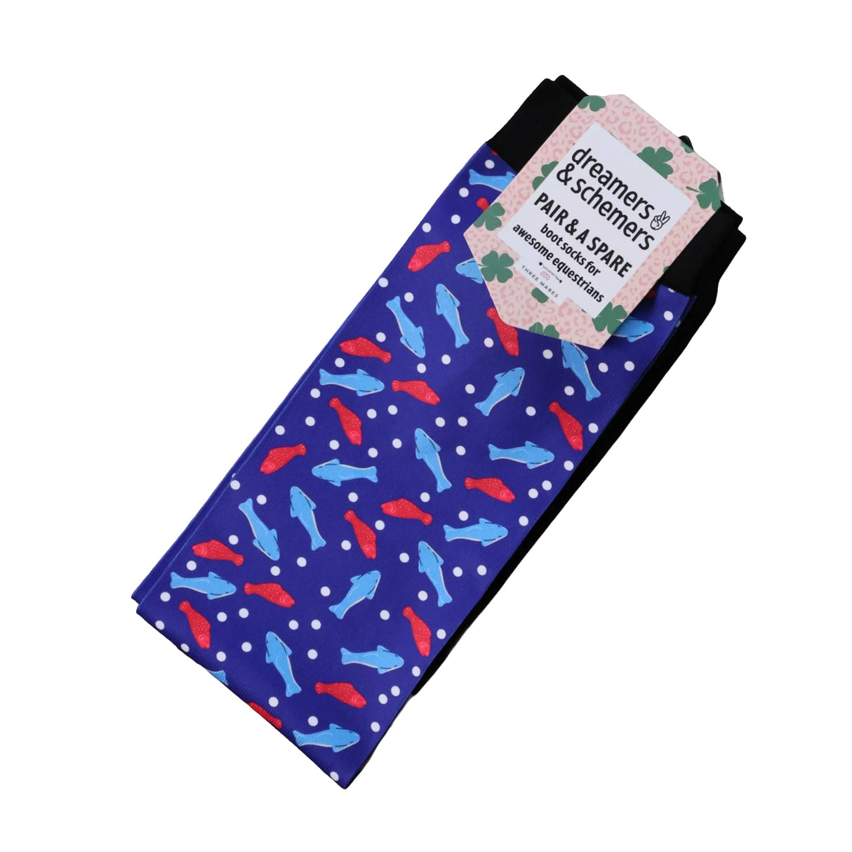 Dreamers & Schemers Sweet-ish Fish Boot Socks