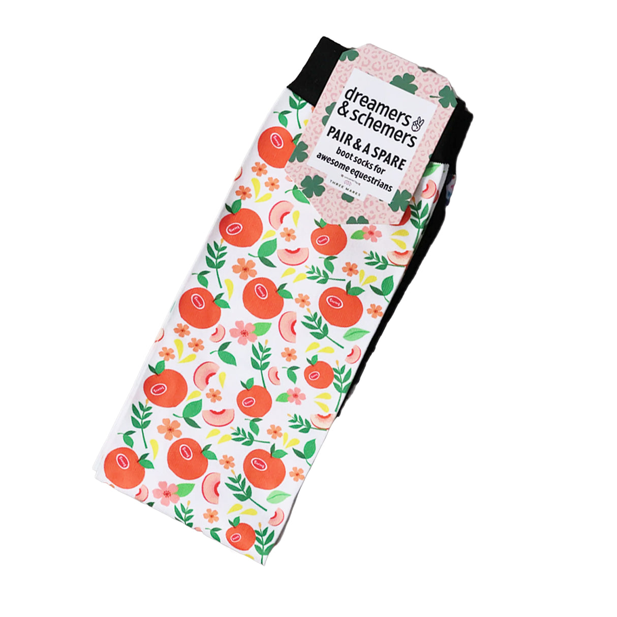 Dreamers & Schemers Life's A Peach Boot Socks