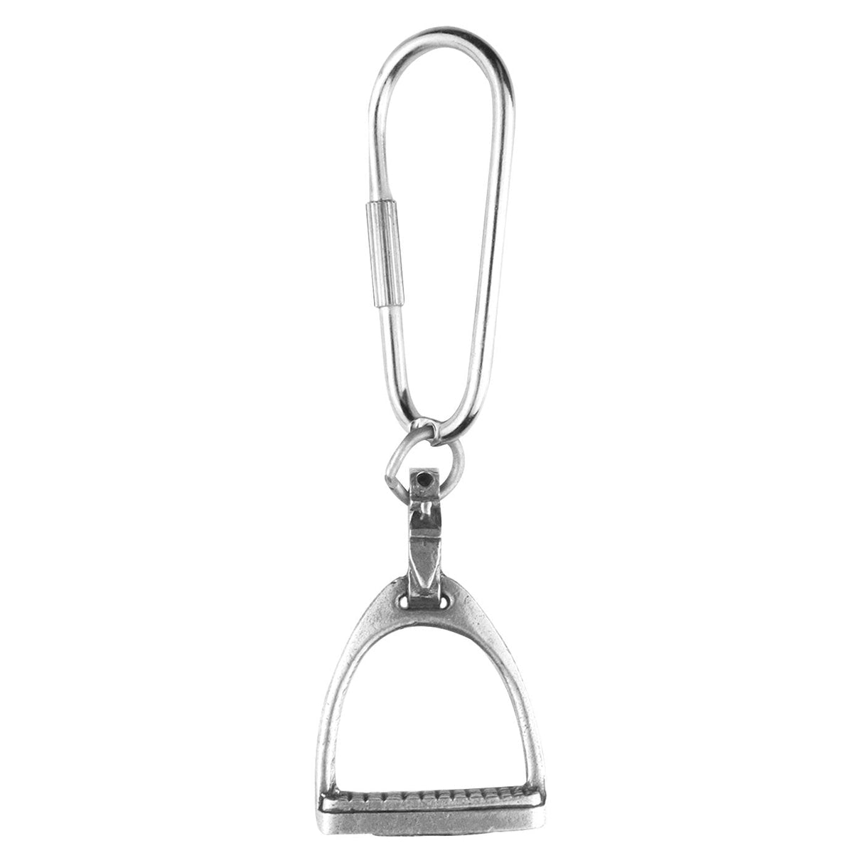 Loriece Pewter English Stirrup Horse Keychain
