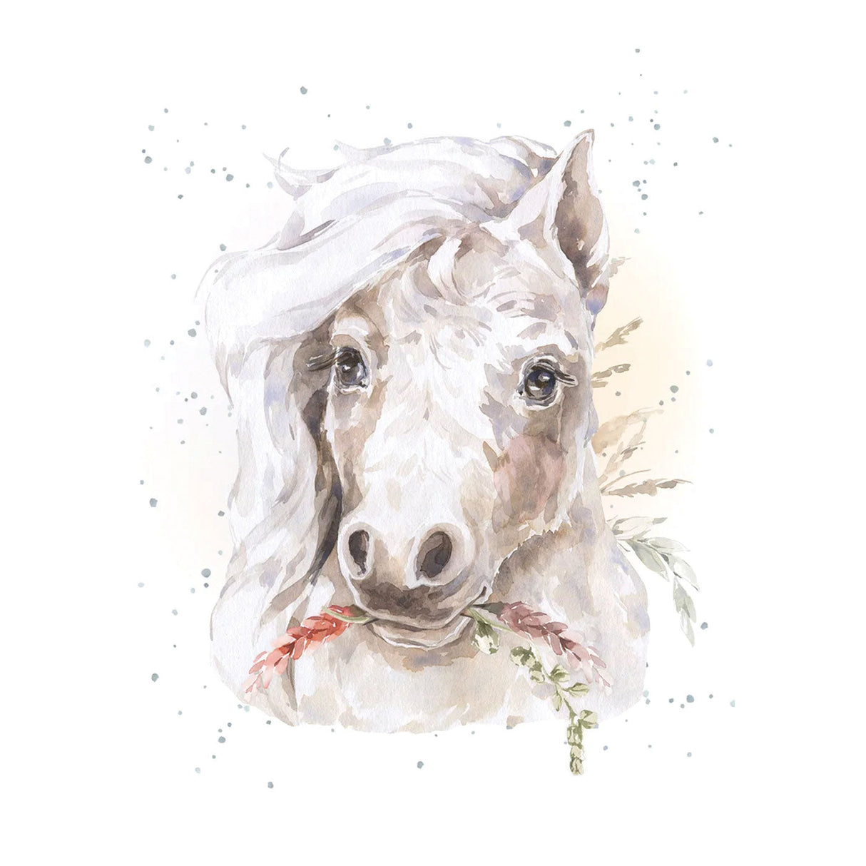 Hopper Studios Enclosures Flowing Mane Blank Card