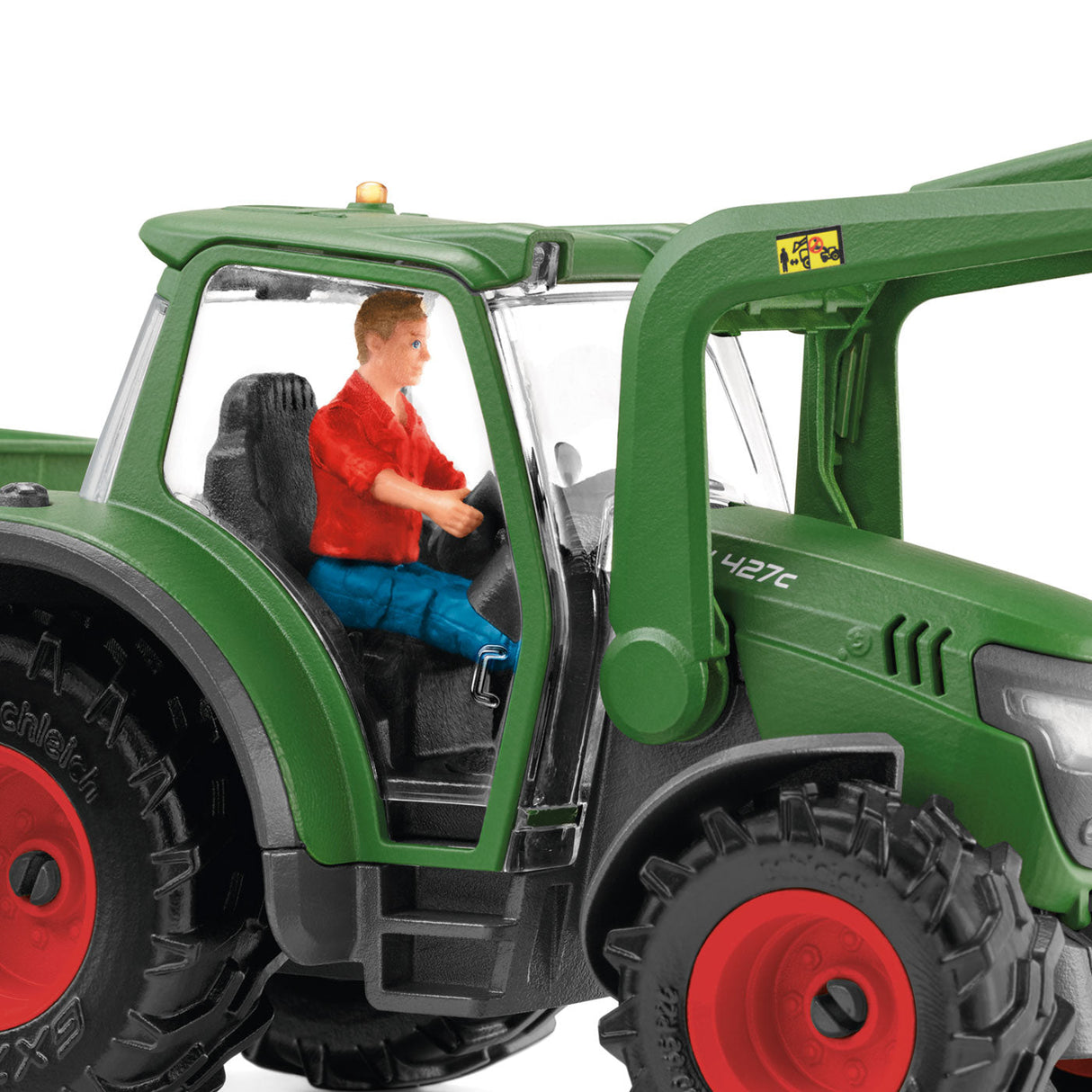 Schleich Farm World Tractor W/ Trailer