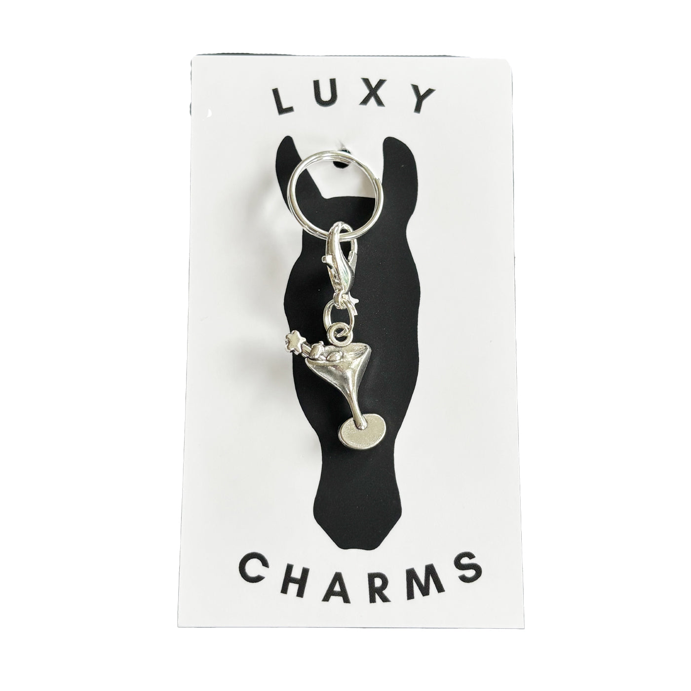 Luxy Charms Martini Tack Charm