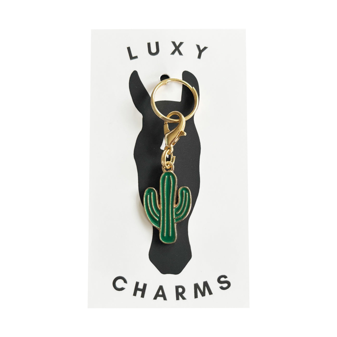 Luxy Charms Cactus Tack Charm