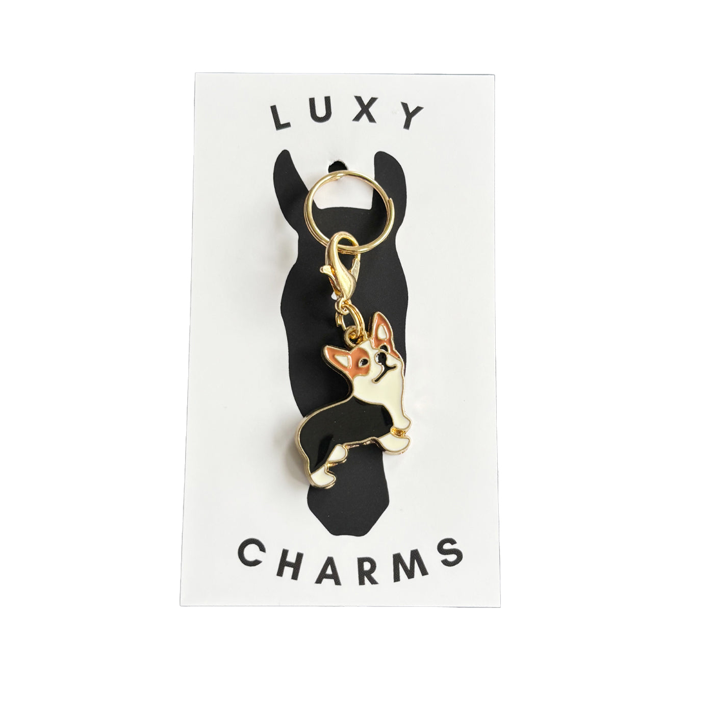 Luxy Charms Corgi Tack Charm