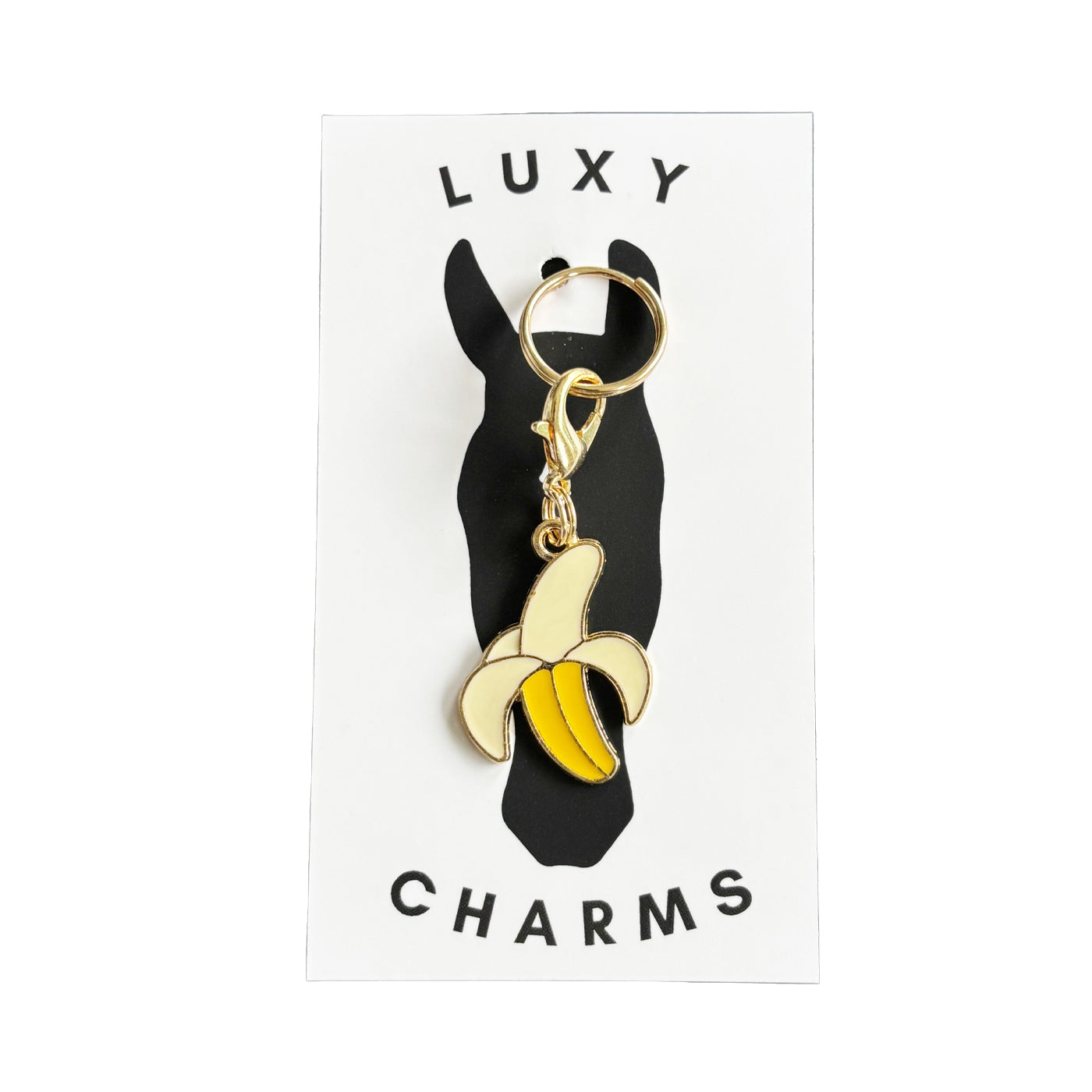 Luxy Charms Banana Tack Charm