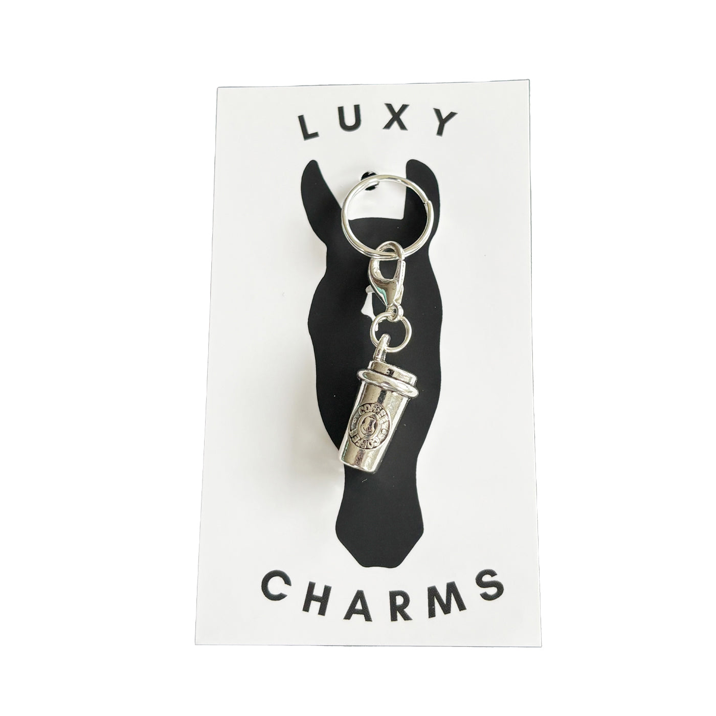 Luxy Charms Coffee Cup Tack Charm