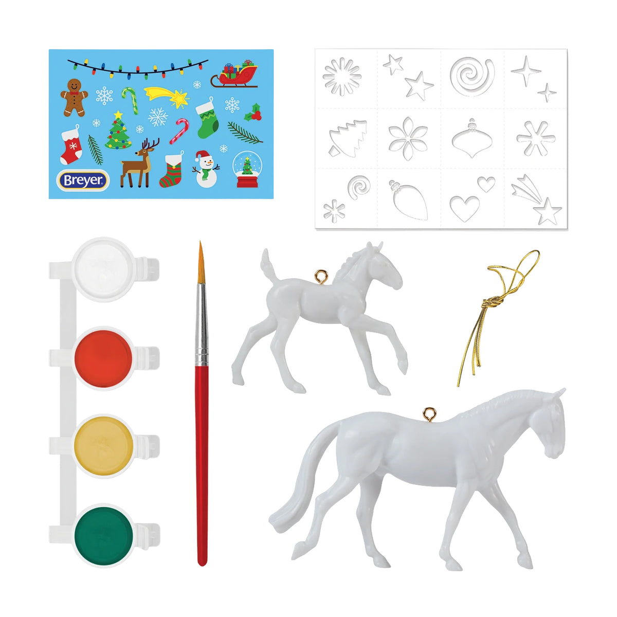 Breyer Stablemates Holiday 2026 Paint Your Horse Ornament Craft Kit