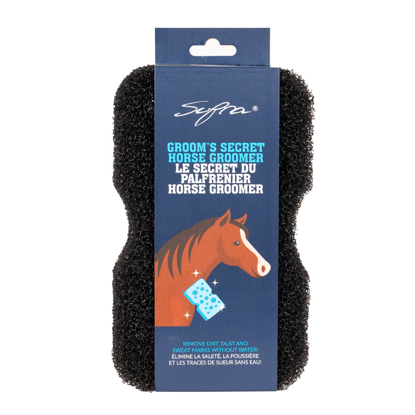 Supra Groom's Secret Horse Groomer Sponge