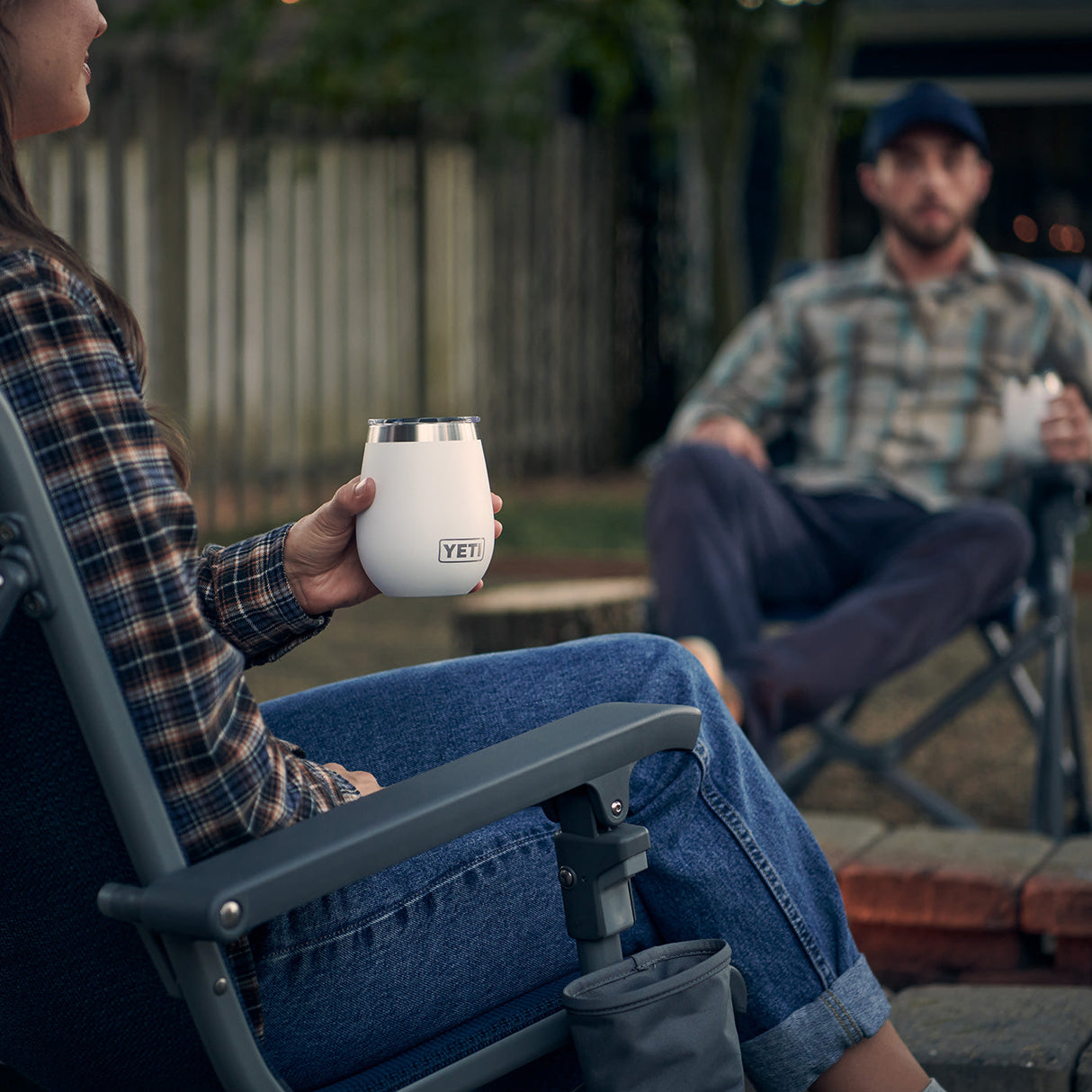 YETI Rambler Wine Tumbler W/ Magslider Lid 10 oz.