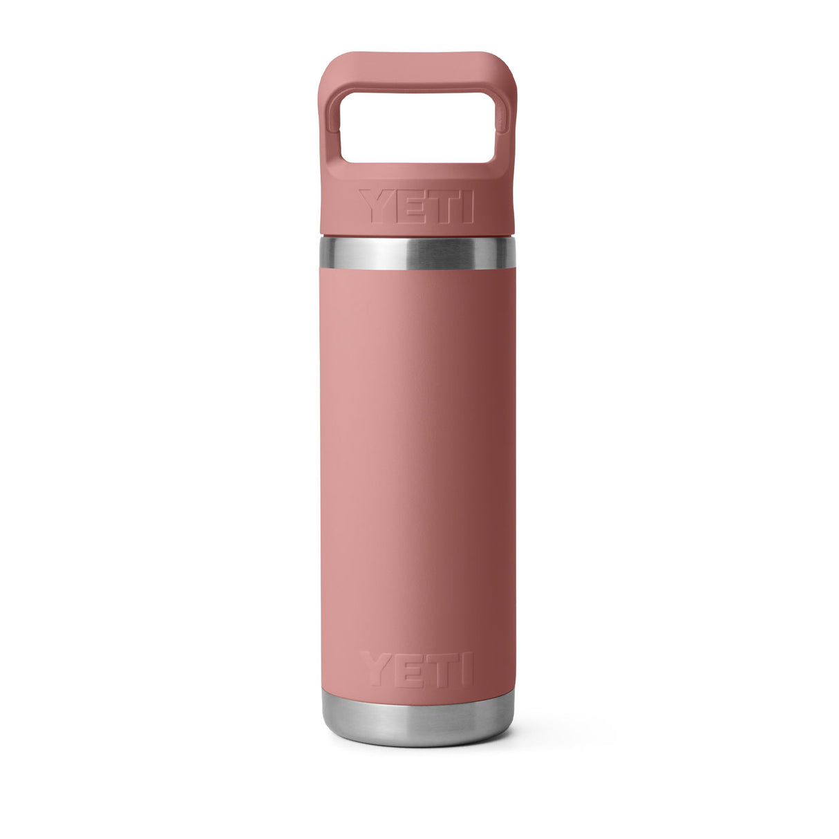 YETI Rambler Water Bottle W/ Color-Matched Straw Cap 18 oz.