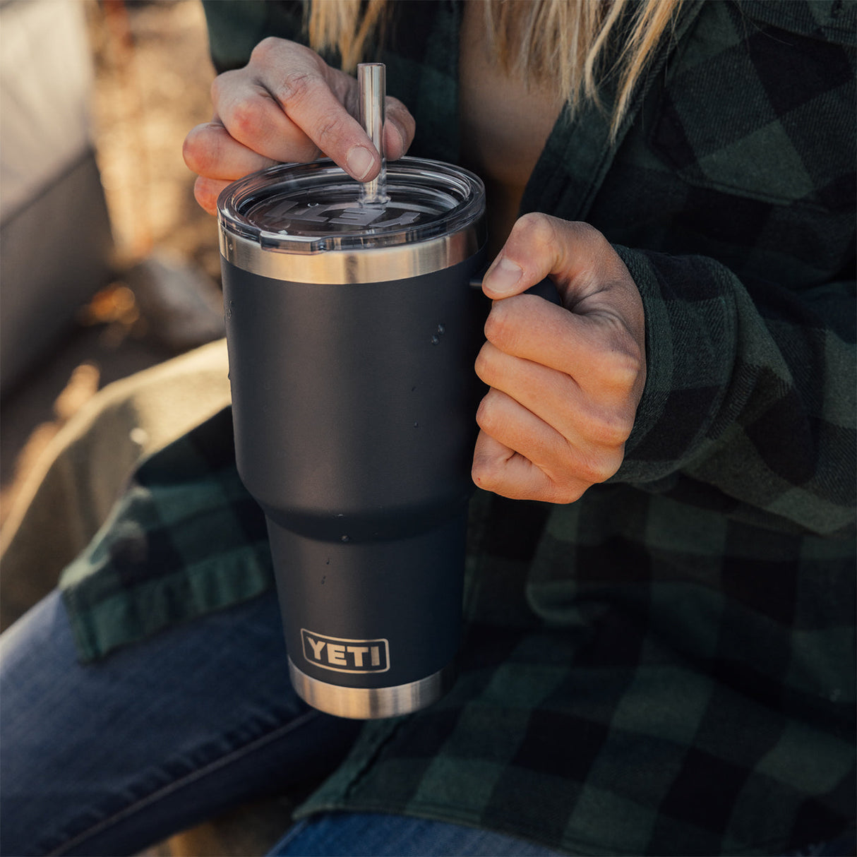 YETI Rambler Straw Mug W/ Straw Lid 35 oz.