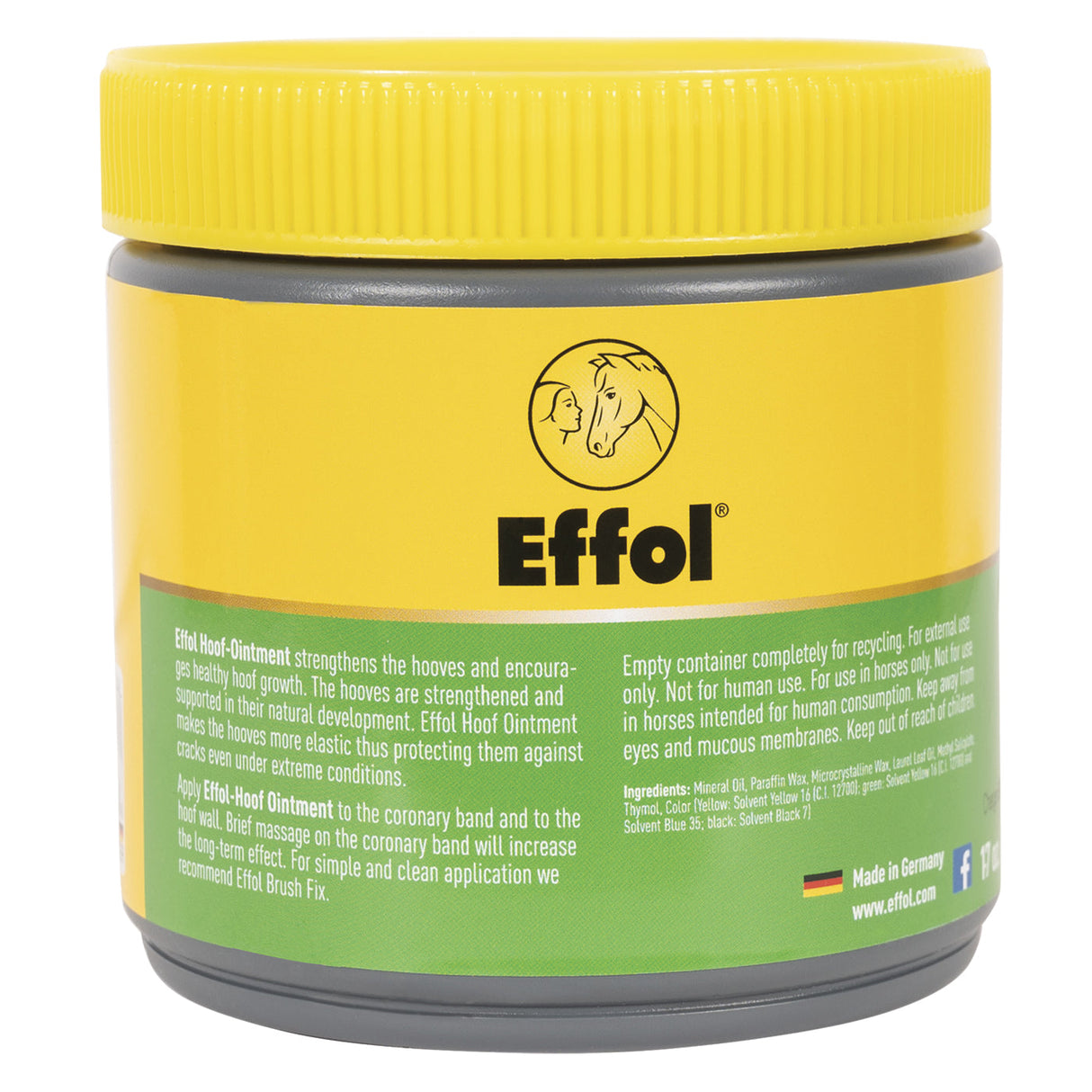 Effol Hoof-Ointment Yellow 16.9 oz.