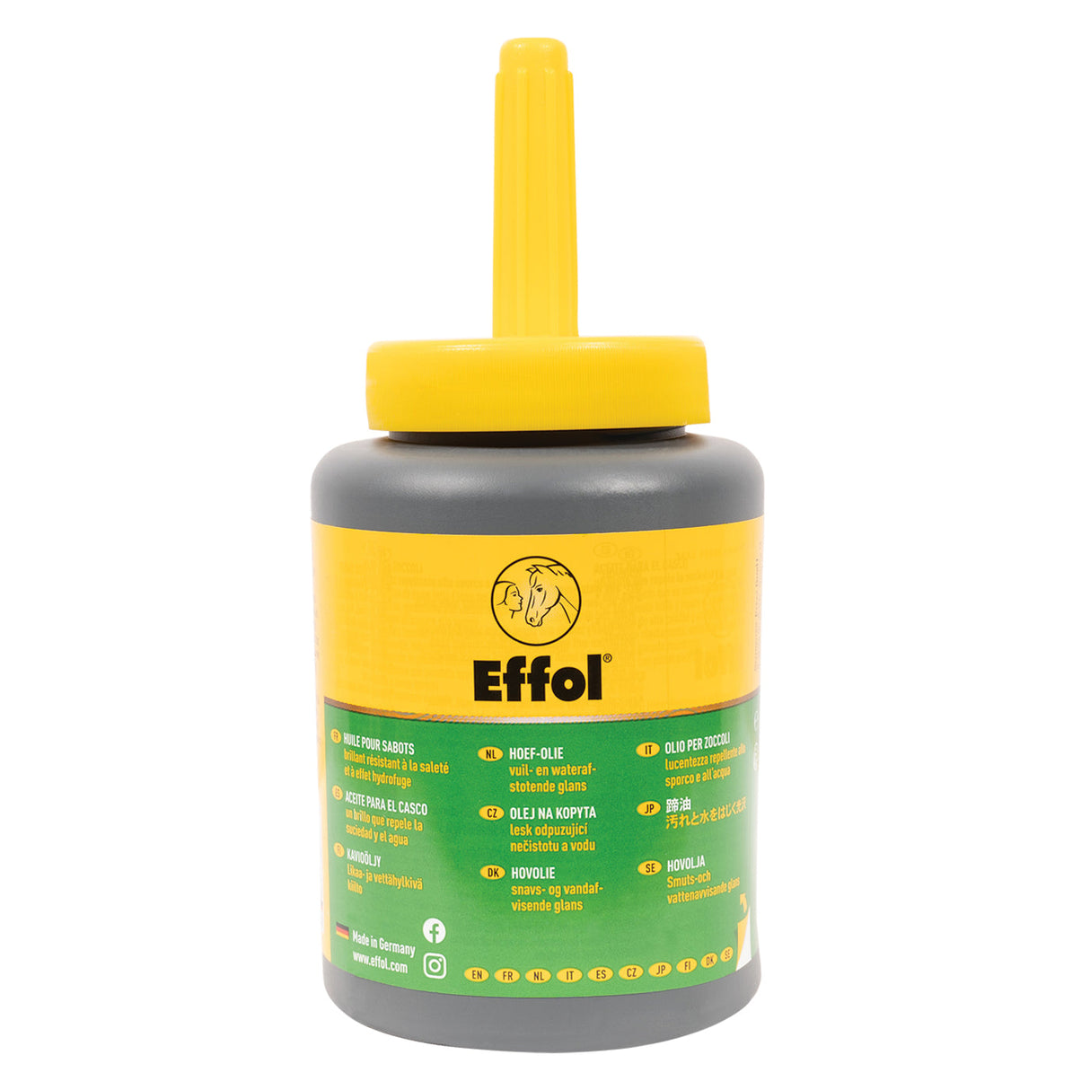 Effol Hoof Oil W/ Brush 16 oz.