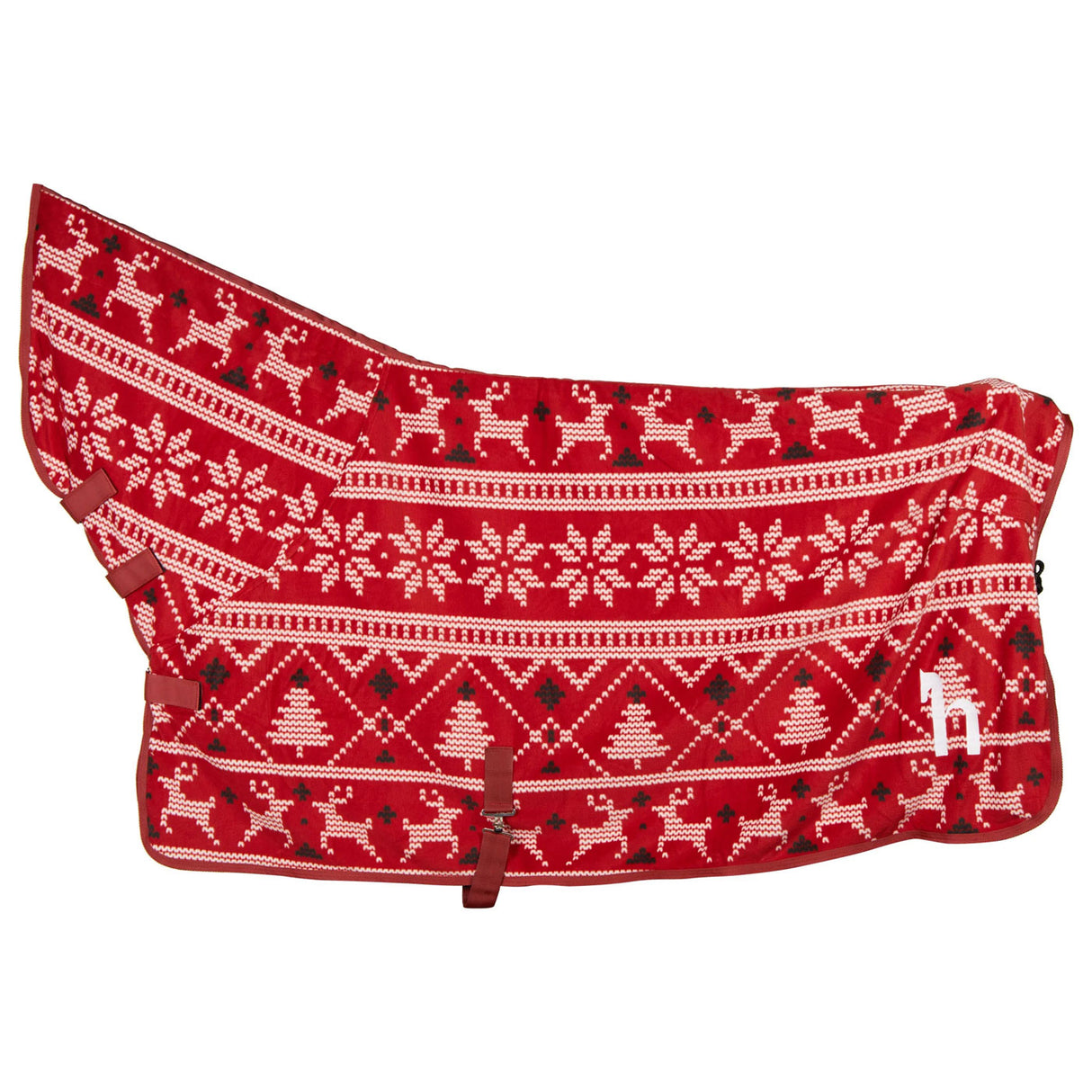 Horze Christmas Full Neck Fleece Cooler