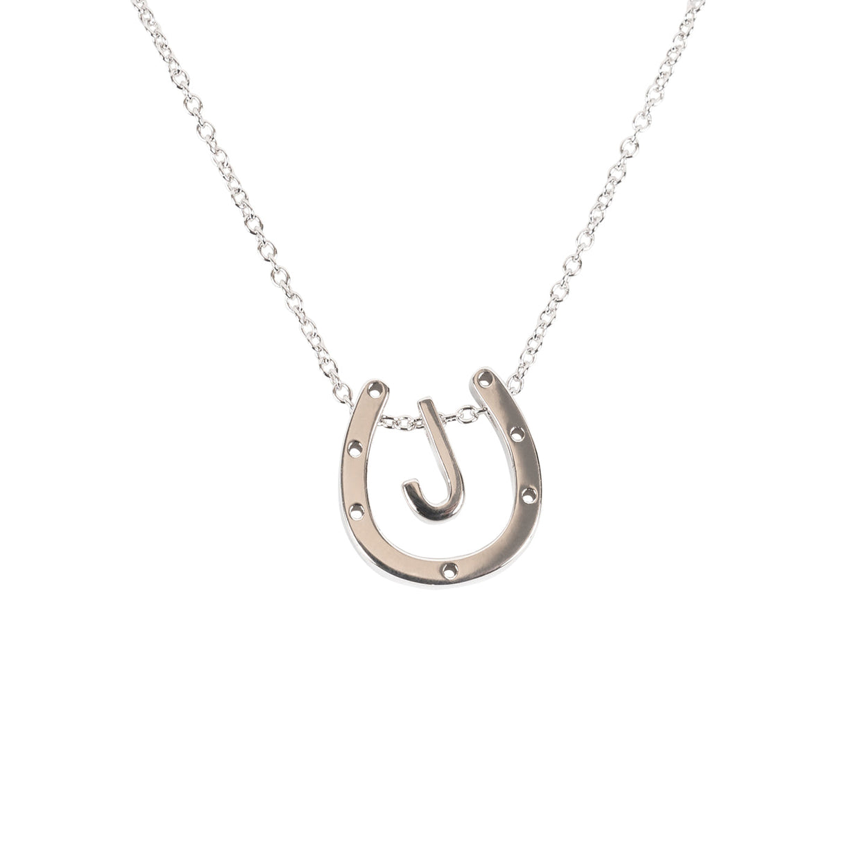 Cinto x Kelly Herd J Horseshoe Pendant Necklace