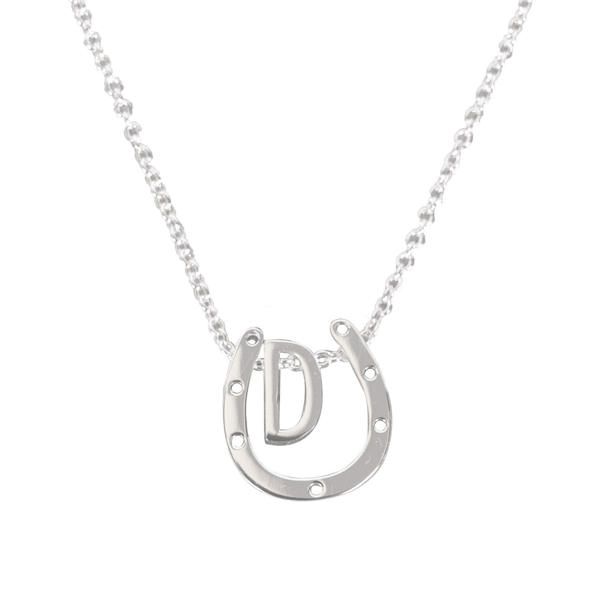 Cinto x Kelly Herd D Horseshoe Pendant Necklace