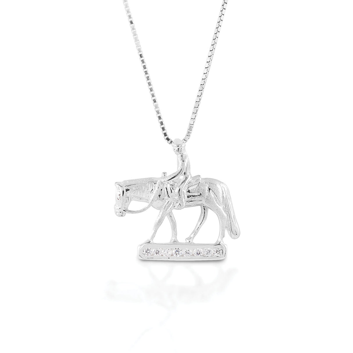 Kelly Herd Small Western Pleasure Horse Pendant