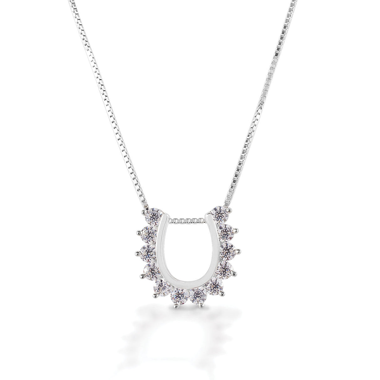 Kelly Herd Outside Set Horseshoe Necklace