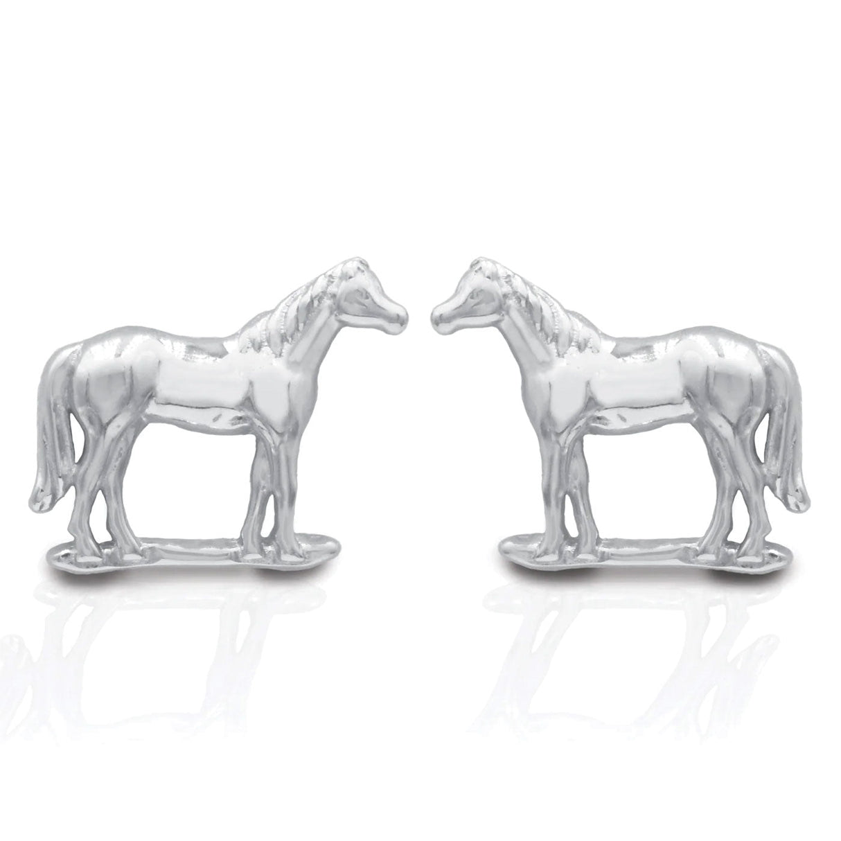 Kelly Herd Halter Horse Earrings