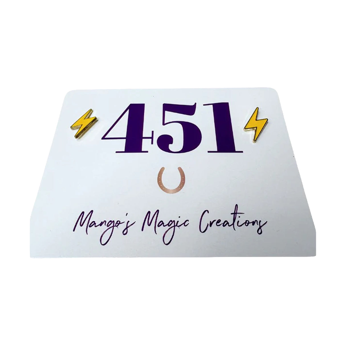 Mango's Magic Lightning Number Pins