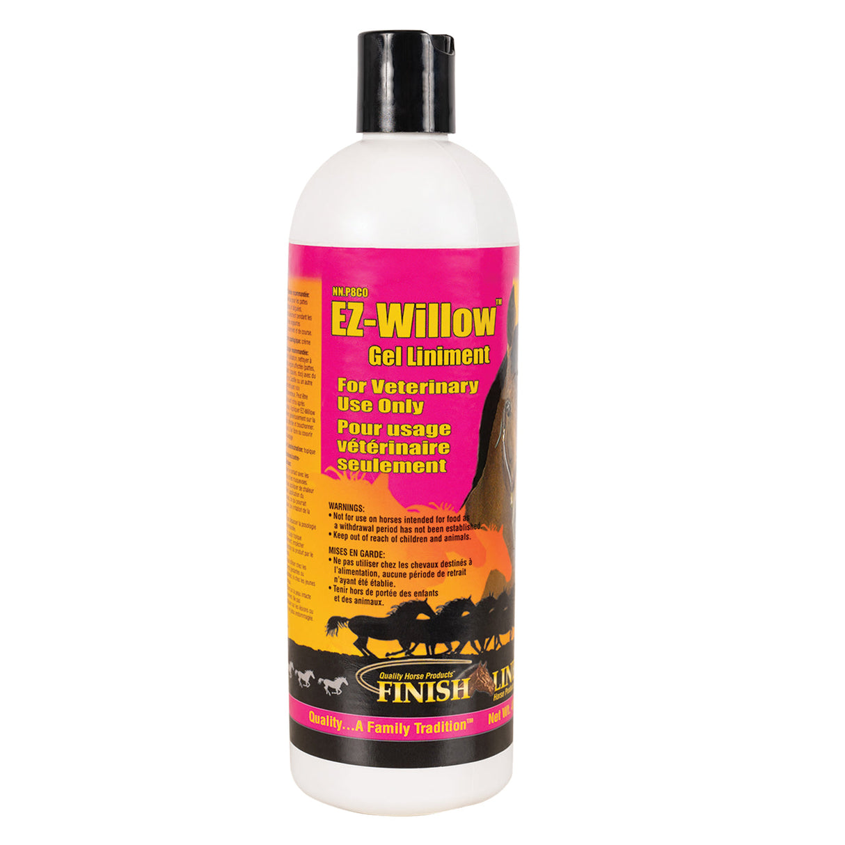 Finish Line EZ-Willow Gel Liniment 16 oz.