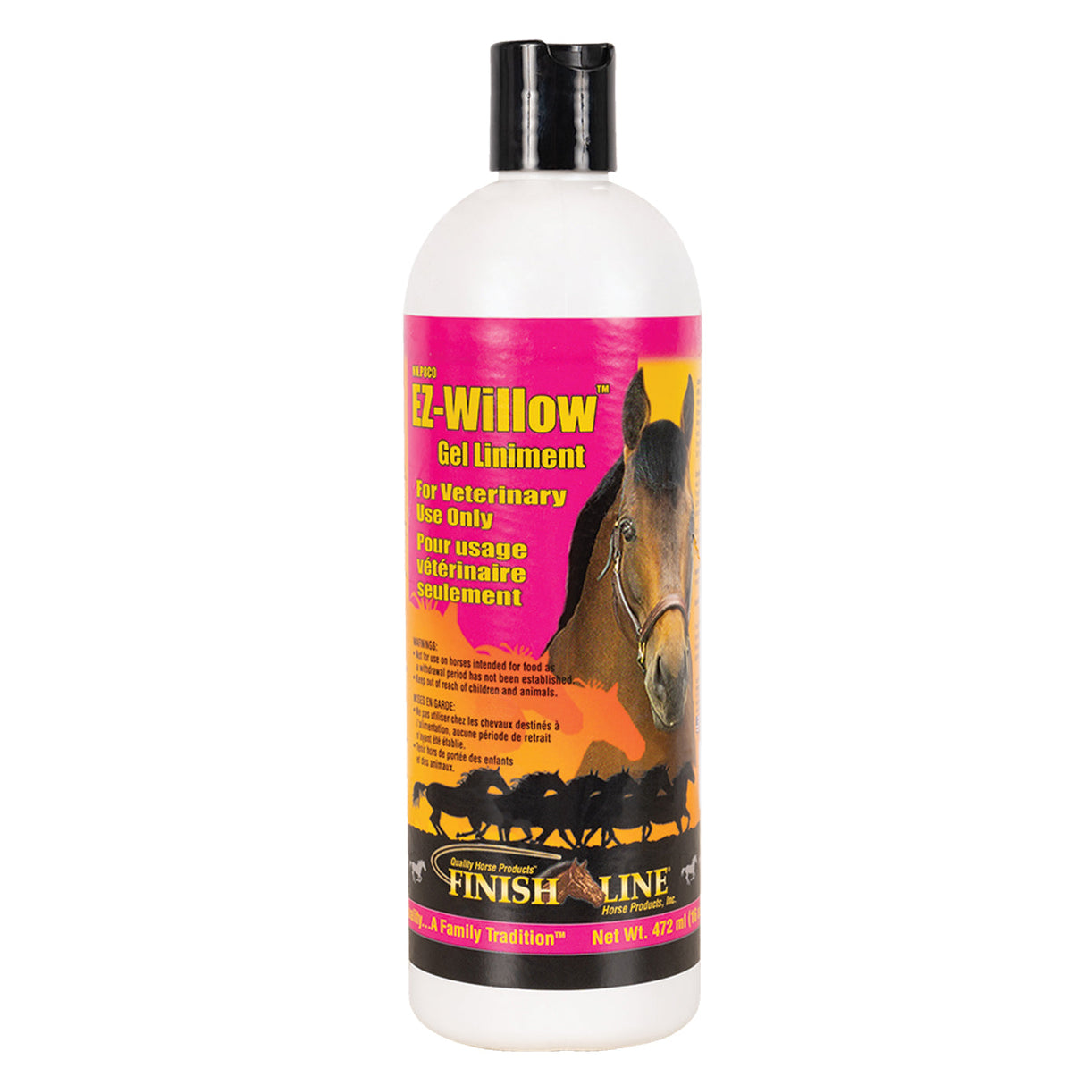 Finish Line EZ-Willow Gel Liniment 16 oz.