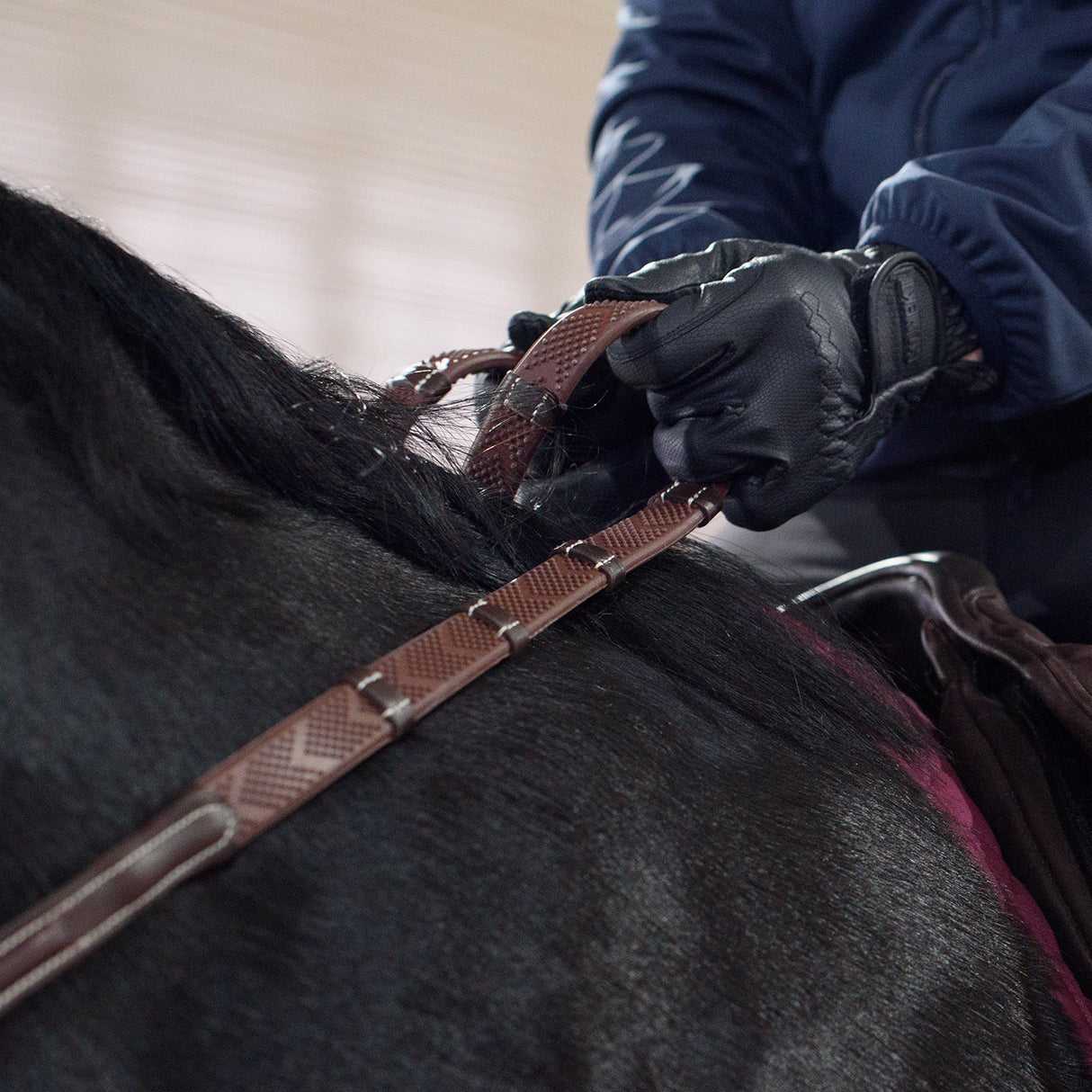 Mondega Pro Grip Rubber Reins