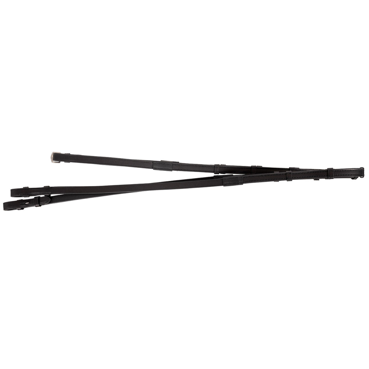 Mondega Rubber Lined Reins W/ Stoppers