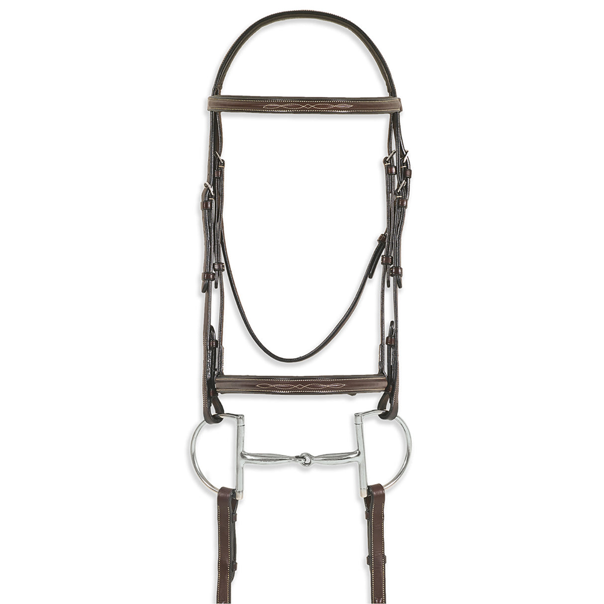Pessoa Pro Fancy Stitched Raised Bridle