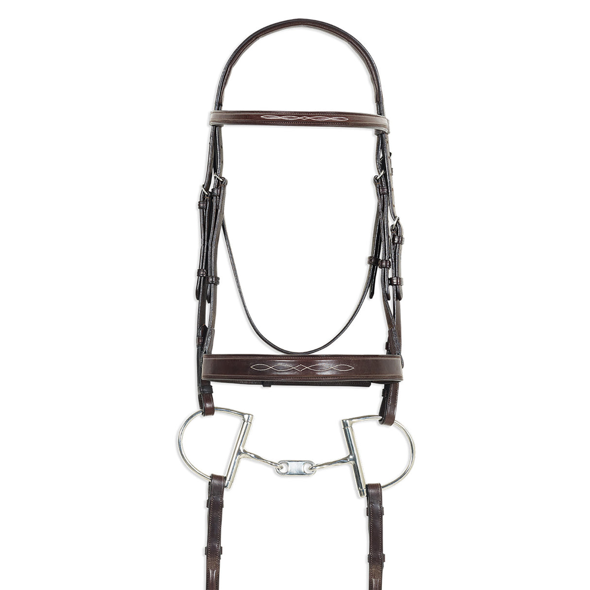 Pessoa Pro Fancy Stitched Wide Noseband Bridle