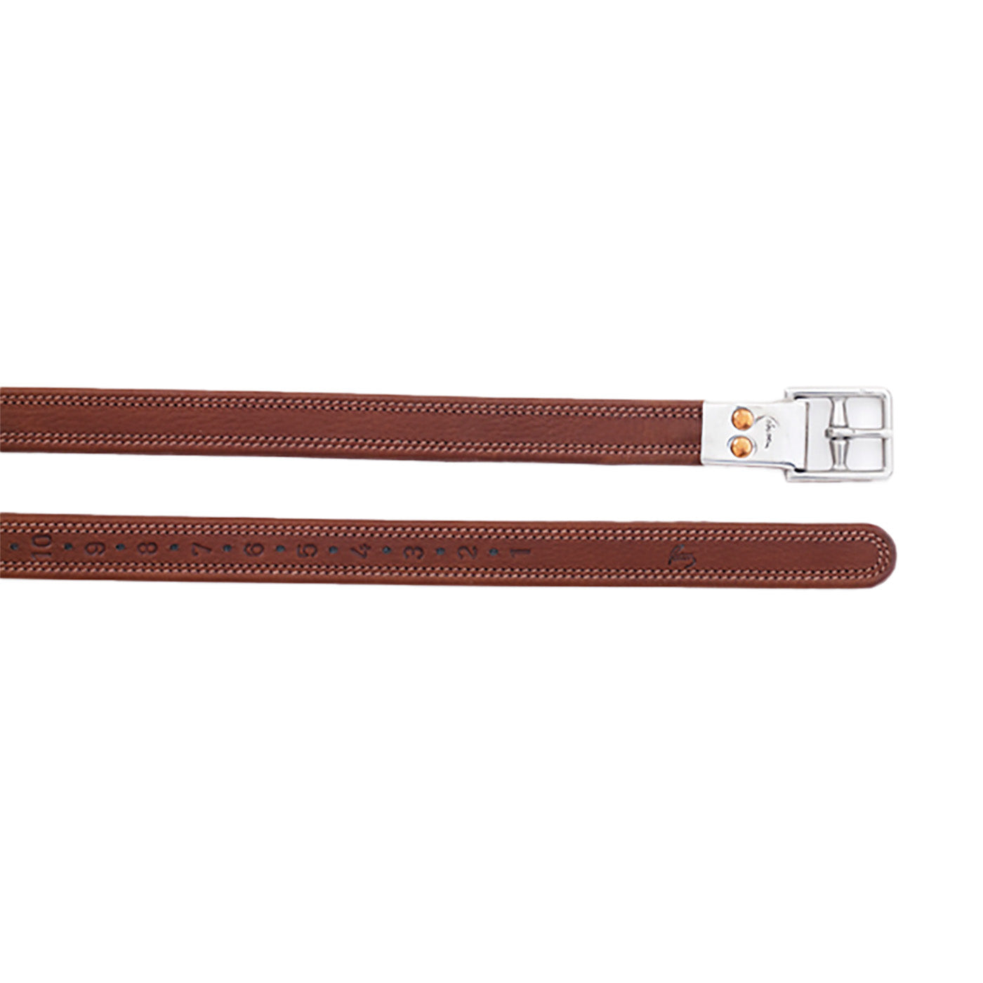 Pessoa Clasp End Covered Stirrup Leathers - 54 in.