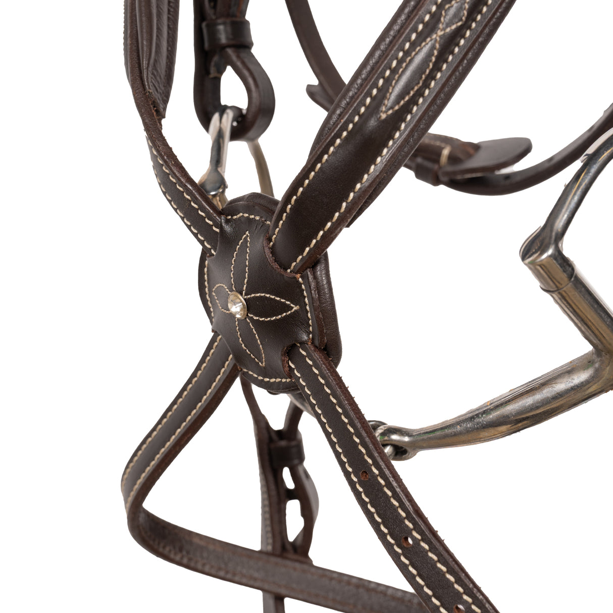 Val du Bois Padded Fancy Stitched Figure 8 Bridle W/ Reins