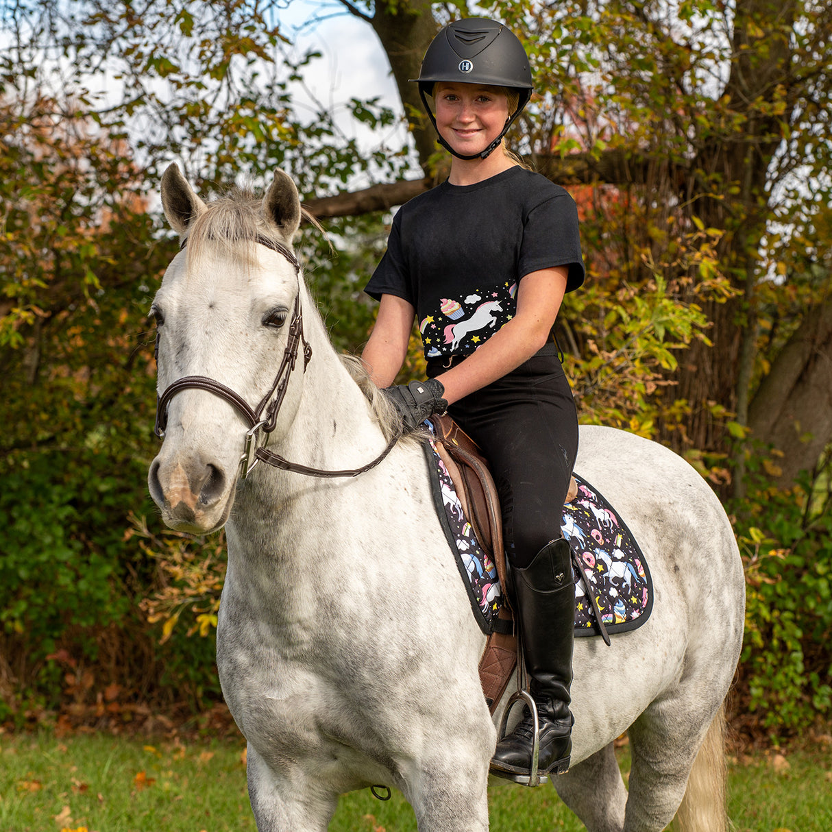 Space Ponies x Shedrow Pony Saddle Pad