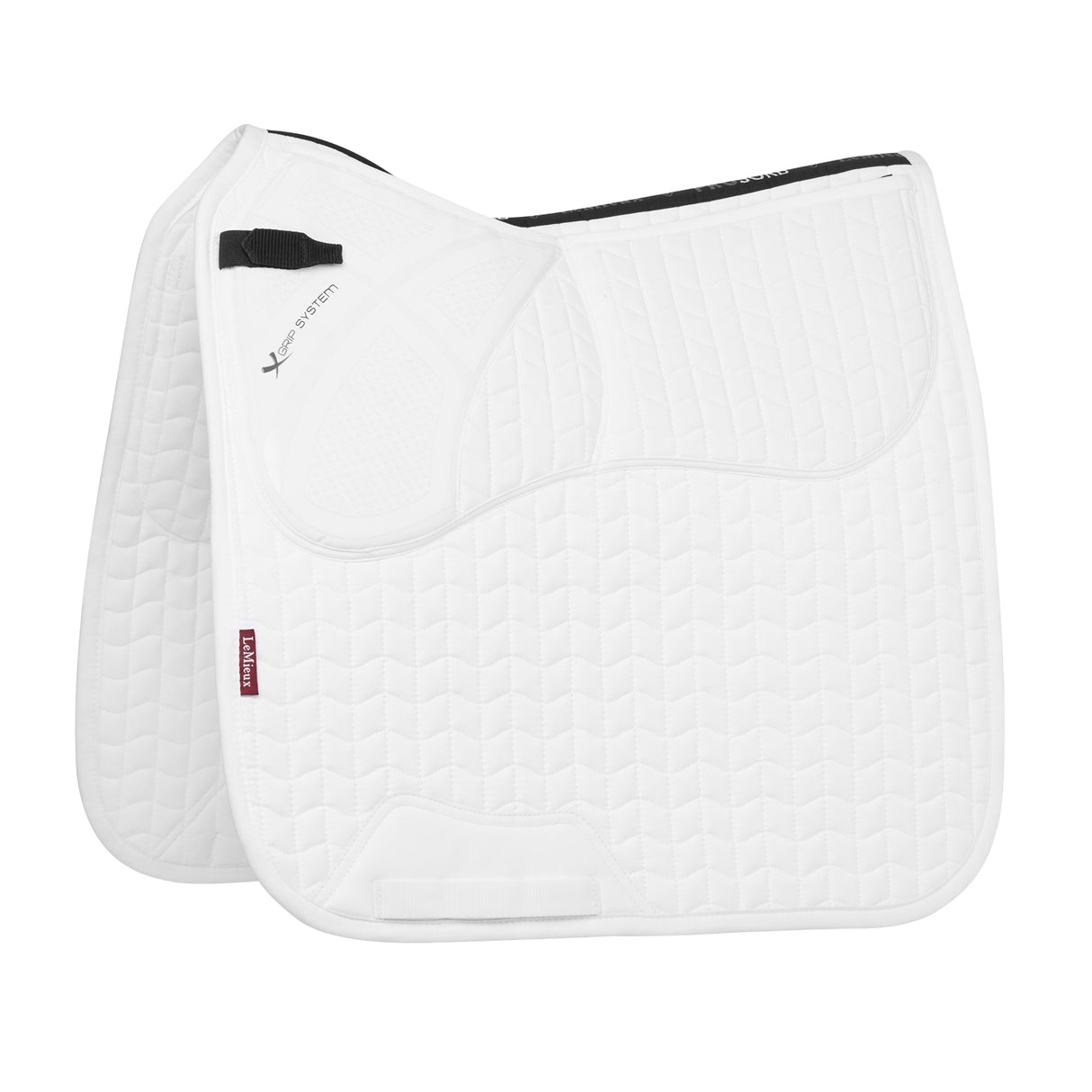 LeMieux ProSorb Plain Two Pocket Dressage Saddle Pad