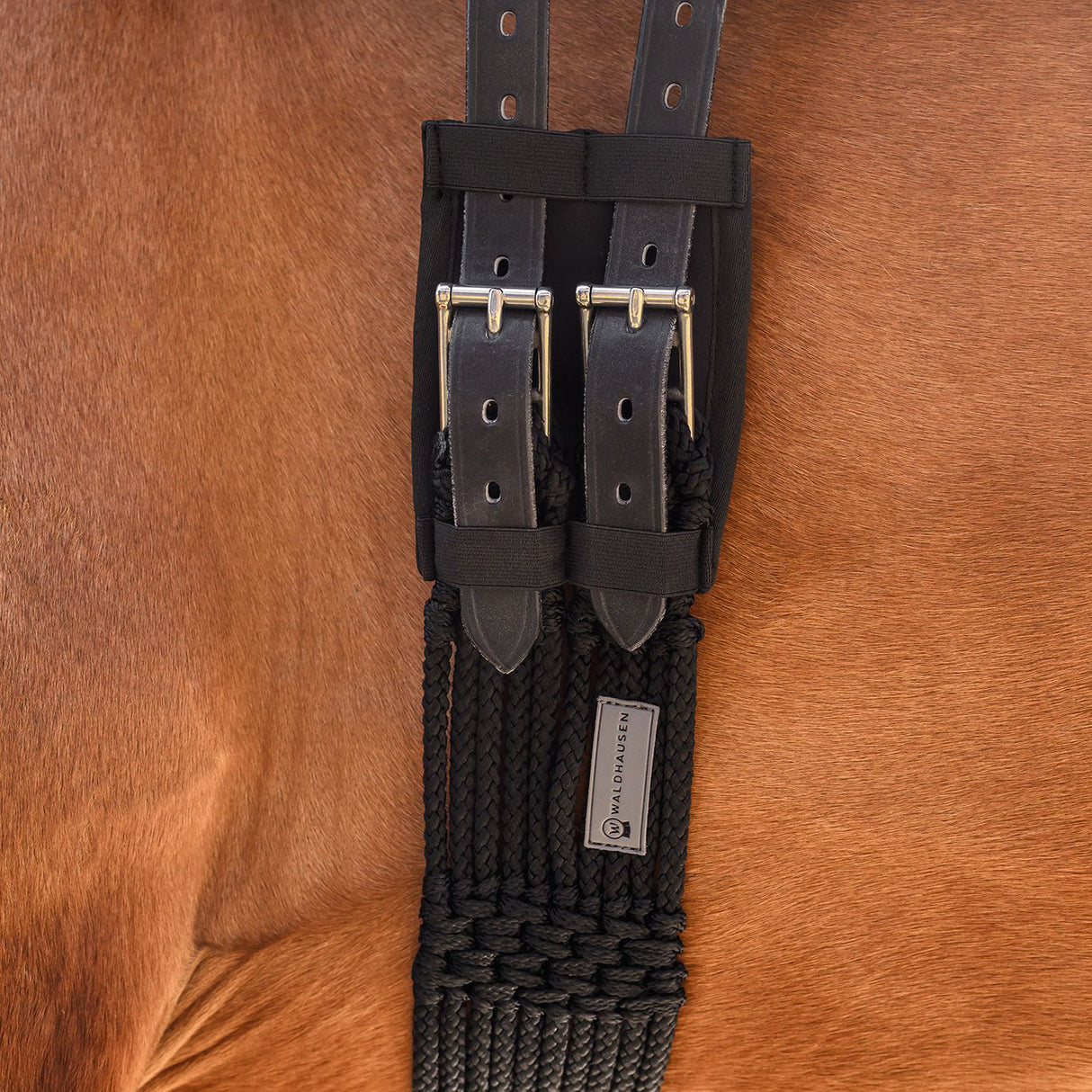 Waldhausen Dressage Girth Synthetic Fur Buckle Protector