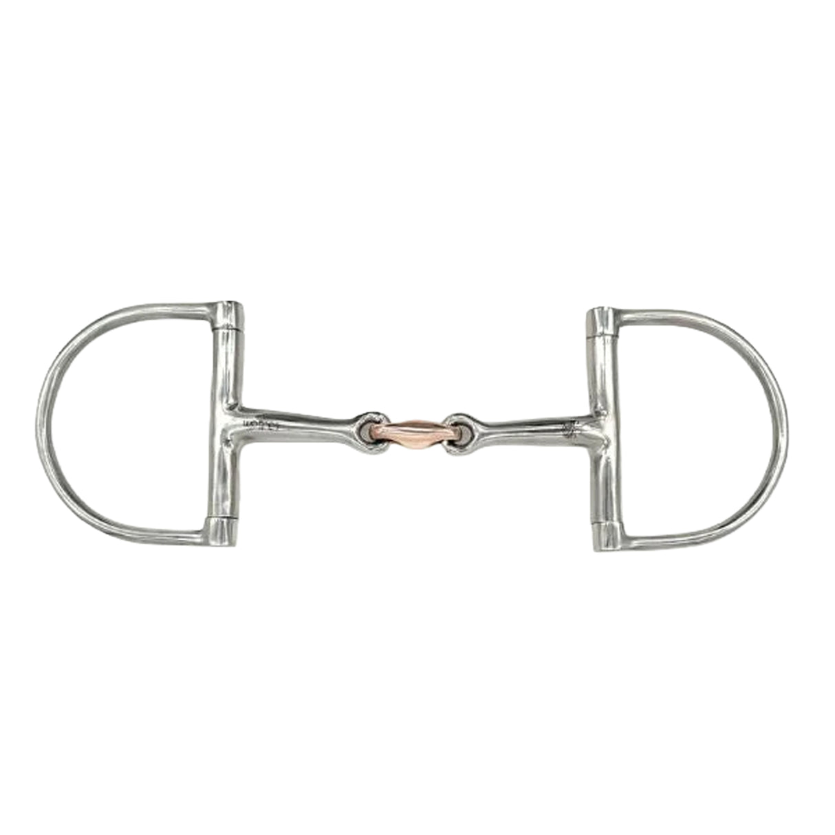 Jake Adams Dee Ring Double Jointed Bit W/ Copper Lozenge