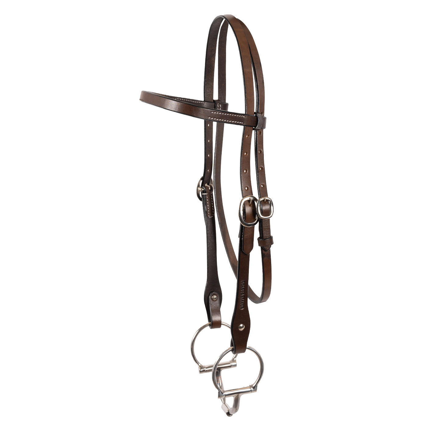 Copper Canyon Bridle Leather Browband Headstall