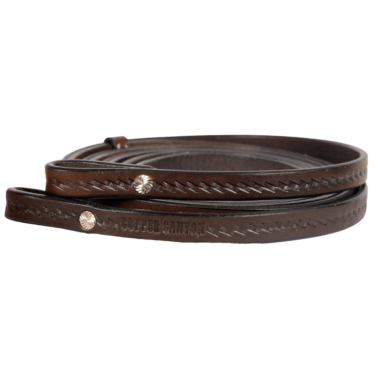 Copper Canyon Basketweave Split Reins