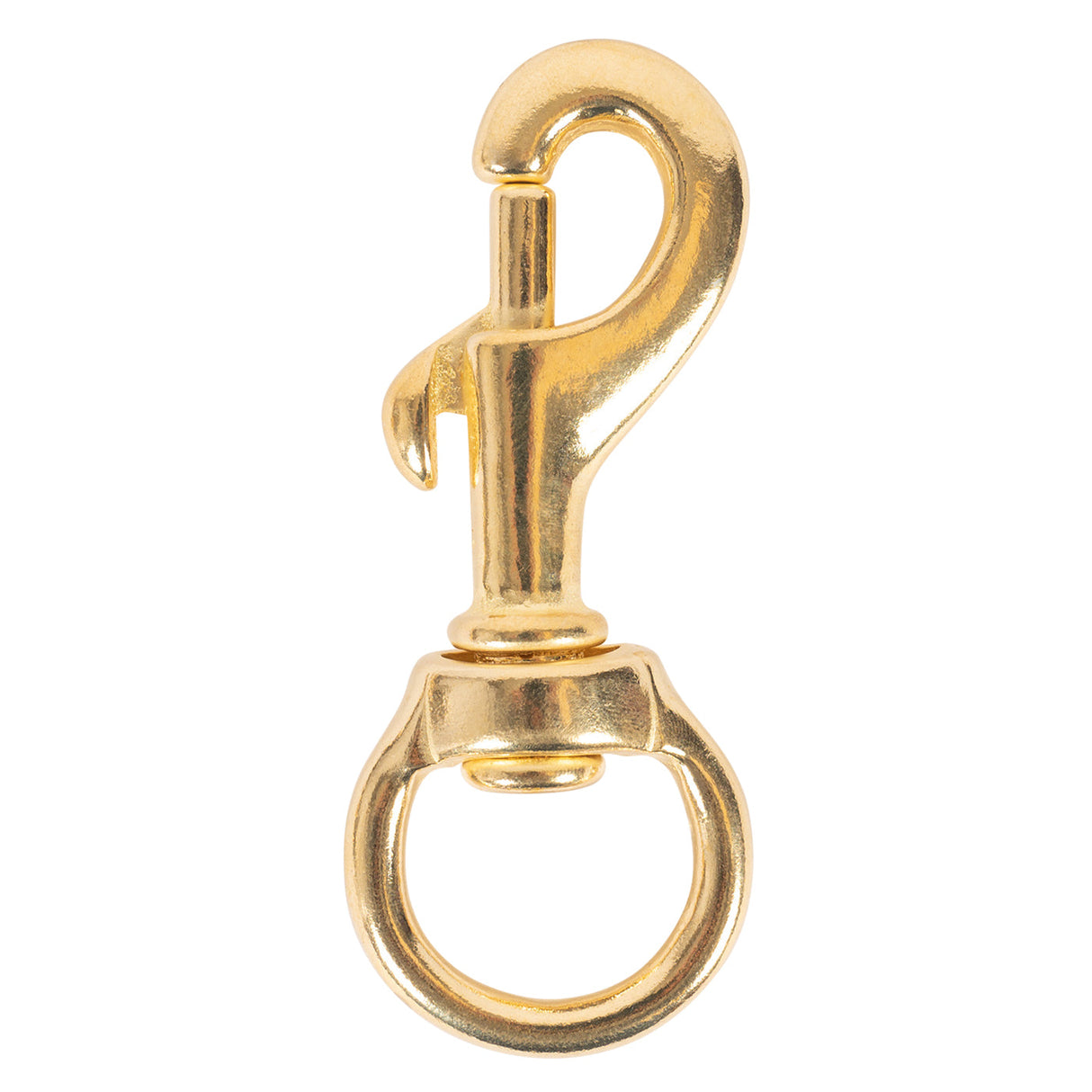 Shedrow Overcheck Swivel Brass Snap