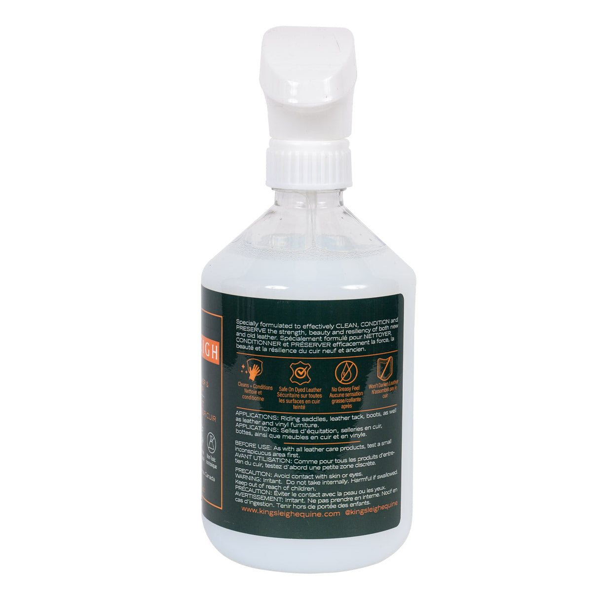 Kingsleigh Equine Leather Cleaner & Conditioner 16.9 oz.