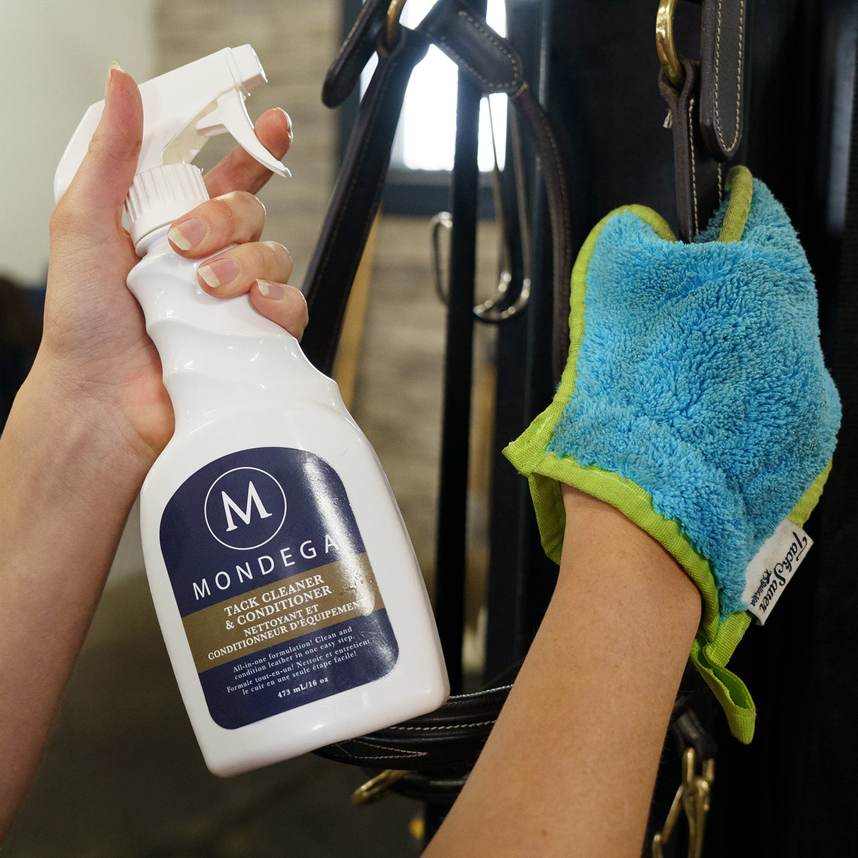 Mondega Leather Tack Cleaner & Conditioner Spray 16 oz