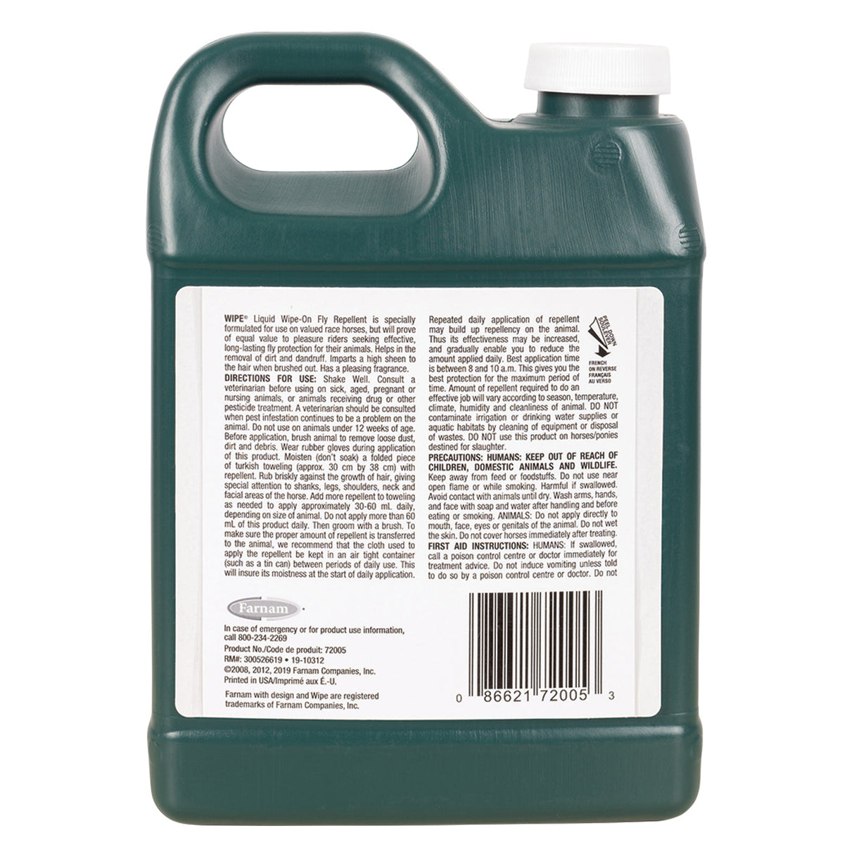 Farnam Wipe Fly Control 32 oz.