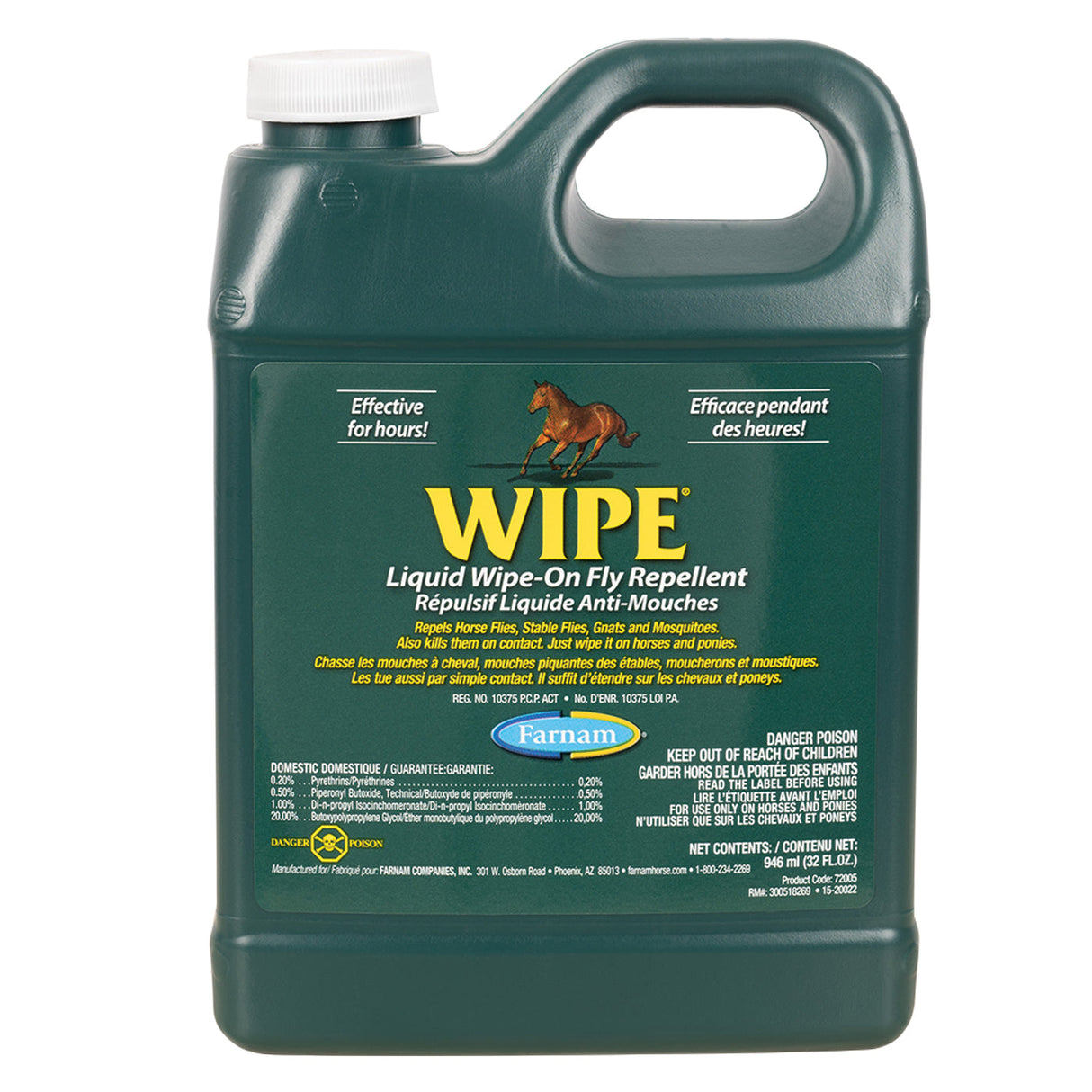 Farnam Wipe Fly Control 32 oz.