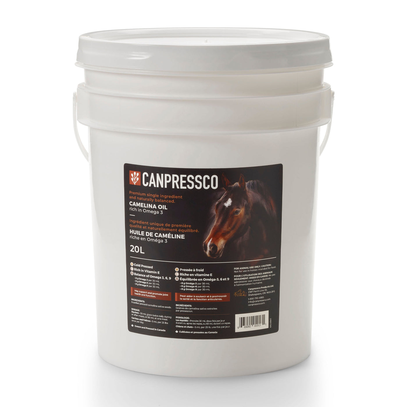 Canpressco Camelina Oil 4.4 Gallon