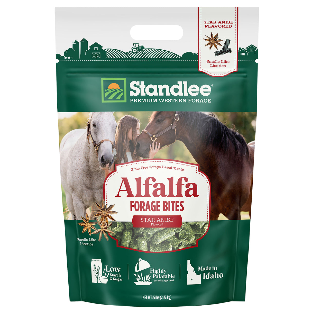 Standlee Alfalfa Forage Bites Anise 5 lb.