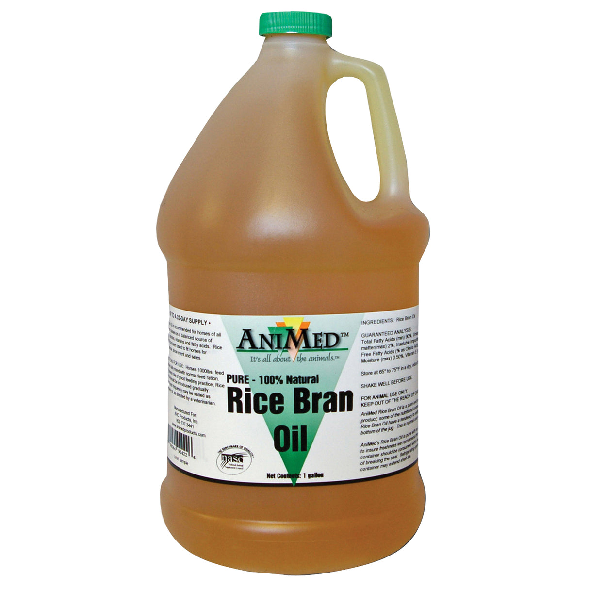AniMed Rice Bran Oil Gallon
