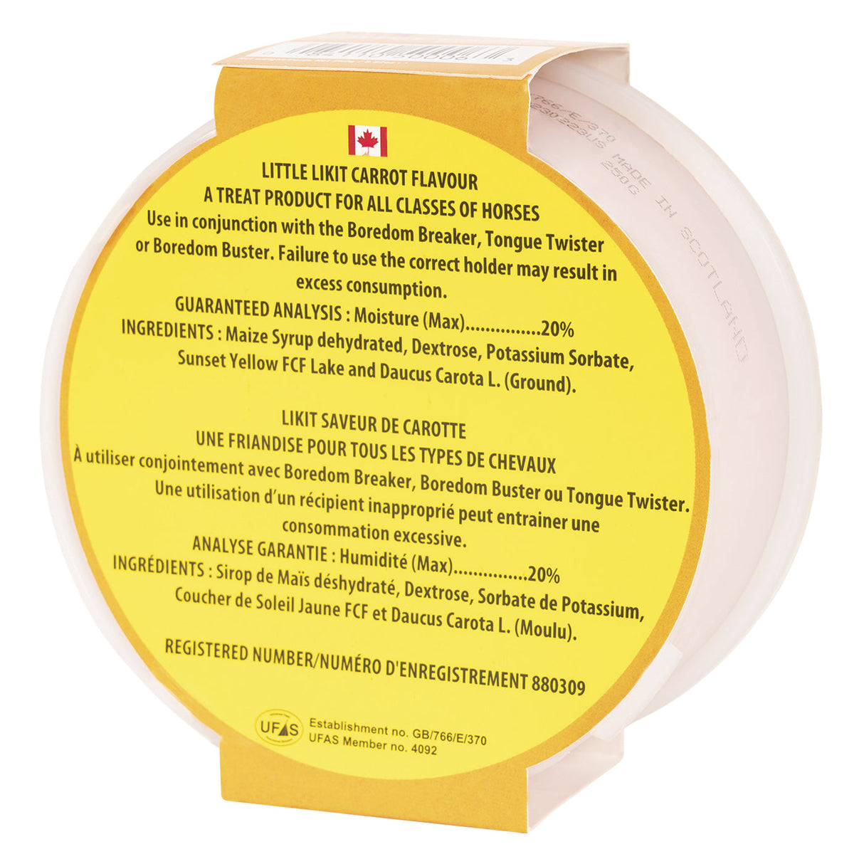 Little Likit Carrot Horse Treat 8.8 oz.