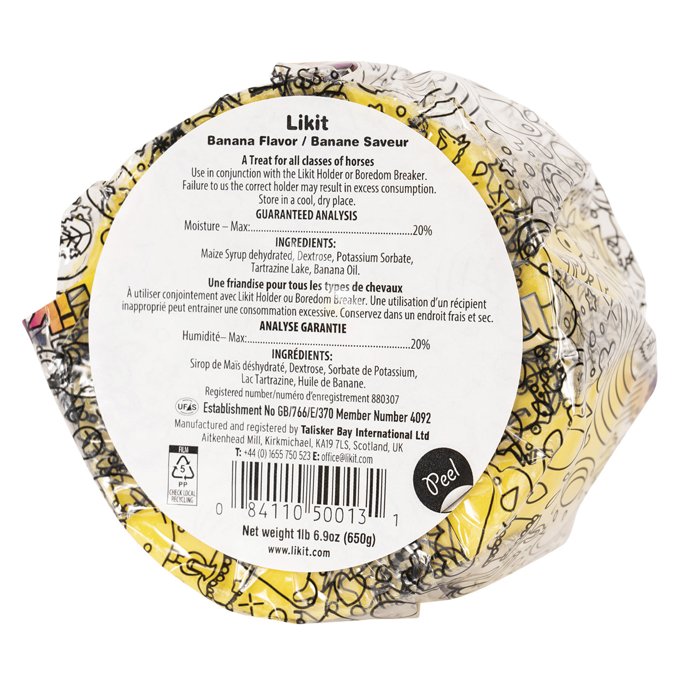 Likit Banana Horse Treat 23 oz.