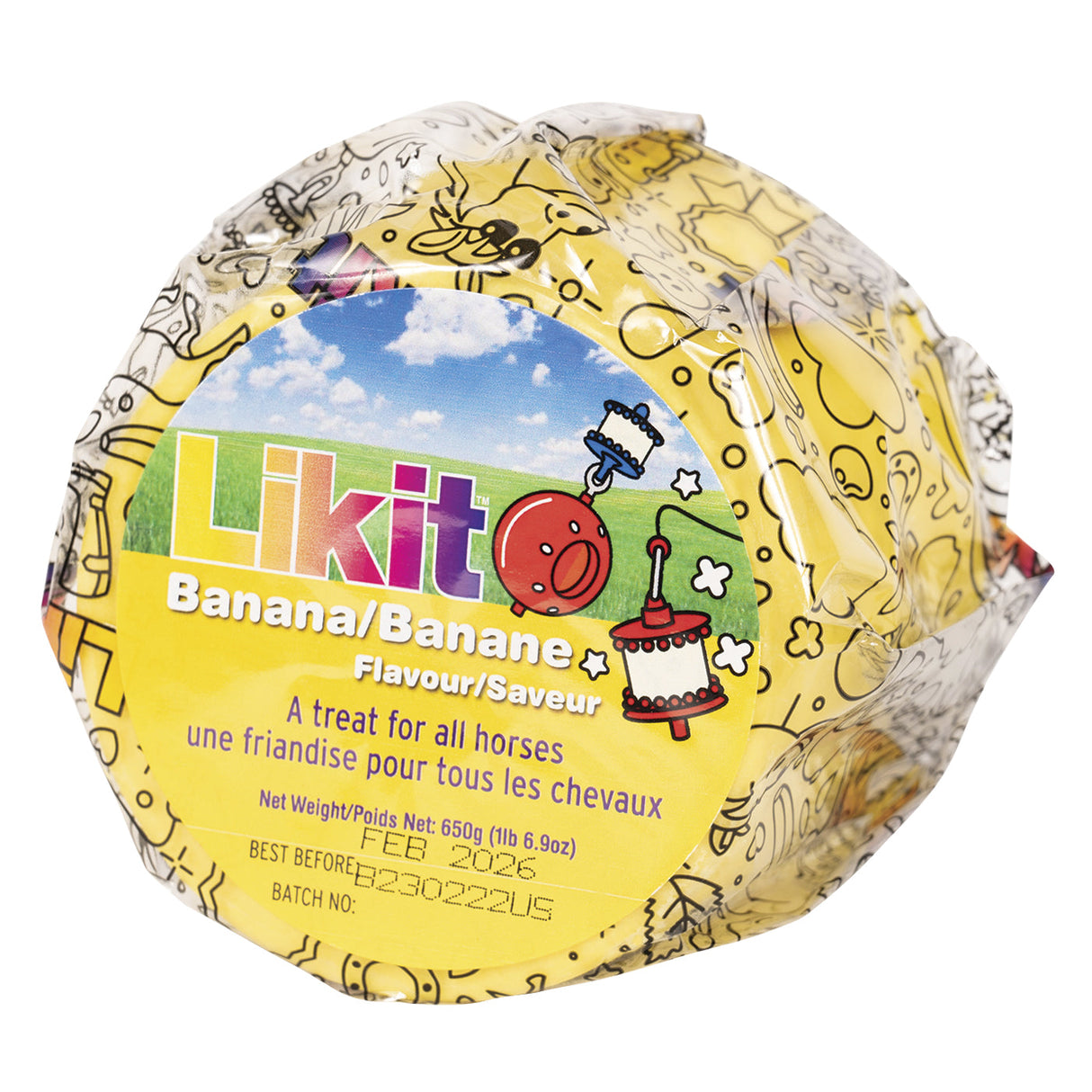 Likit Banana Horse Treat 23 oz.